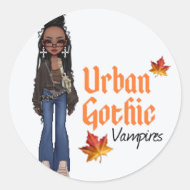 Urban Gothic Vampires Sticker 6