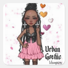 Urban Gothic Vampires Sticker 7