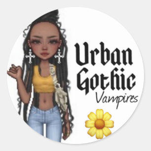 Urban Gothic Vampires Stickers 4