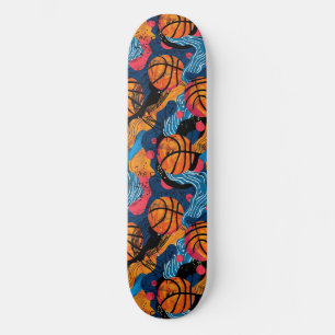 Urban Graffiti Basketbal Skateboard