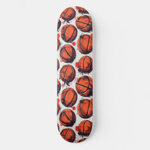 Urban Graffiti Basketbal Skateboard