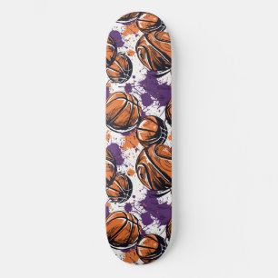 Urban Graffiti Basketbal Skateboard