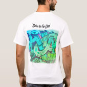 Urban Graffiti Street Art Style T-Shirt (Dos)