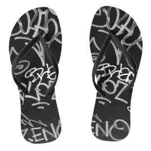 Urban Graffiti Style Teenslippers