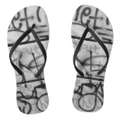 Urban Graffiti Style Teenslippers (Voetbed)