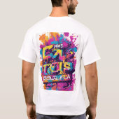 Urban Graffiti Vibes T-shirt (Achterkant)