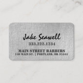 Urban Gray Barber Visitekaartje (Achterkant)