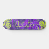 Urban Grunge Jesus Christian Skateboard (Horz)