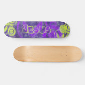 Urban Grunge Jesus Christian Skateboard (Horz)