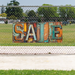 Urban Grunge 'Verkoop' Spandoek