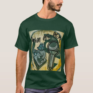 URBAN HIP HOP T-Shirt, donker T-shirt