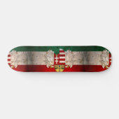 Urban Hungary Grunge Custom Pro Park Board Skateboard (Horizontaal)