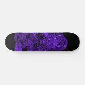 Urban Indigo Dragon Element Custom Pro Deck Skateboard (Horizontaal)