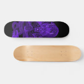 Urban Indigo Dragon Element Custom Pro Deck Skateboard (Horizontaal)