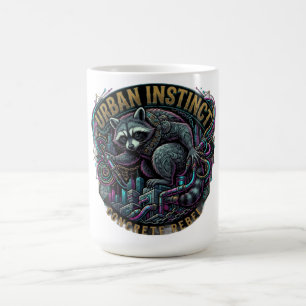 Urban Instinct Wasbeer Lange Mouwen Koffiemok