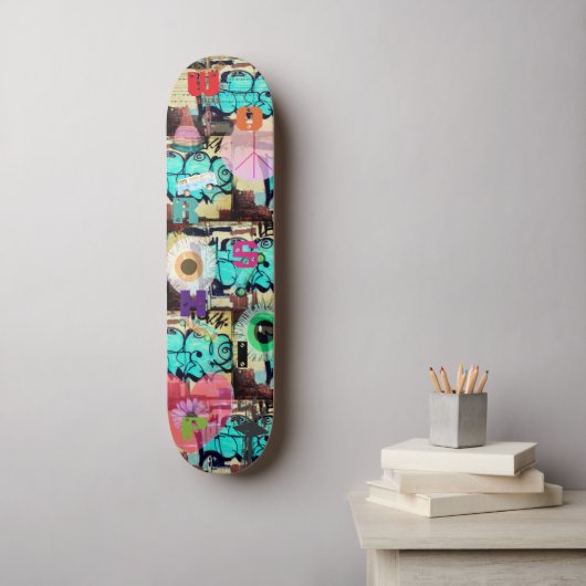 Urban Kathedraal Skateboard (Muurkunst)