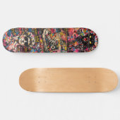 Urban King: Graffiti Pop Art Skateboard Deck  (Horz)
