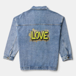 Urban Love Bloom Denim Jacket