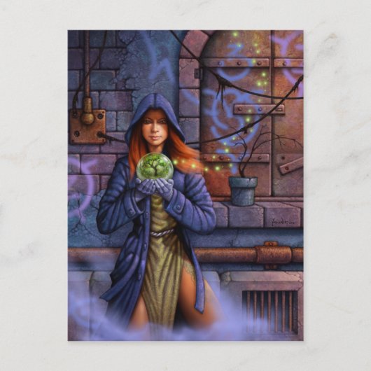 Urban Maykoningin briefkaart (Voorkant)