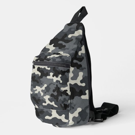 Urban Military Camouflage Pattern Sling Bag (Rechterhoek)