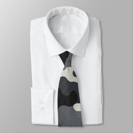 Urban Military Camouflage Pattern Stropdas (Gebonden)