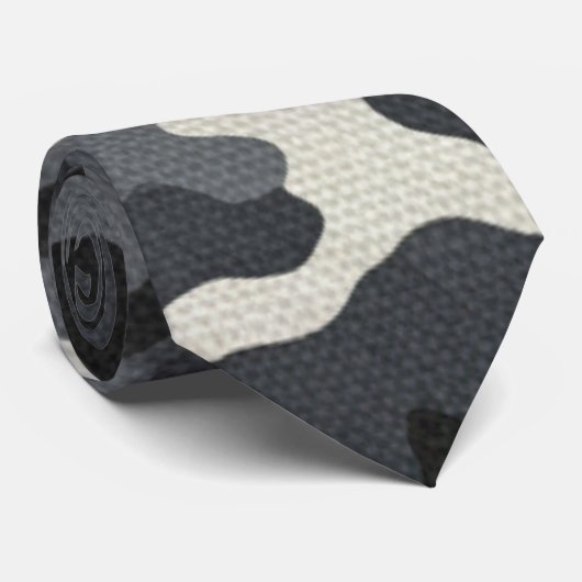 Urban Military Camouflage Pattern Stropdas (Opgerold)