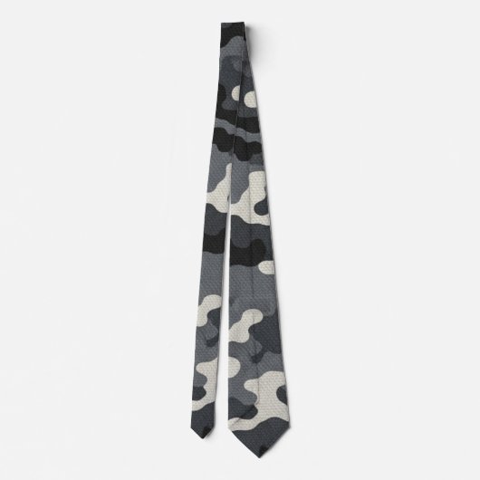 Urban Military Camouflage Pattern Stropdas (Achterkant)