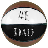 Urban MVP: #1 Papa Custom geëtst basketbal (Voorkant)