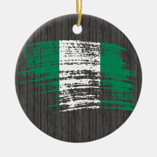 Urban Nigeria Keramisch Ornament (Voorkant)