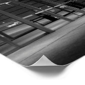 Urban Night Walk in Tokio - Fotografie Afdrukken Poster (Hoek)