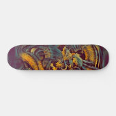 Urban Ninja Evil Dragon Element Custom Pro Board Skateboard (Horizontaal)