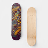 Urban Ninja Evil Dragon Element Custom Pro Board Skateboard (Voorkant)