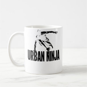 Urban Ninja Parcours Parkour Koffiemok