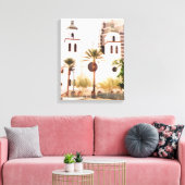 Urban Oasis Wrapped Canvas (Insitu (Woonkamer))