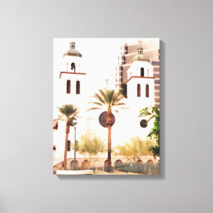 Urban Oasis Wrapped Canvas Afdruk