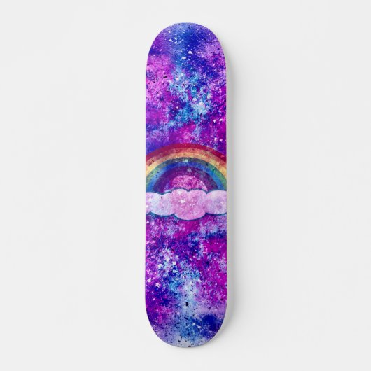 Urban Oerwoud Rainbow Cruiser Custom Pro Long Boar Skateboard (Voorkant)