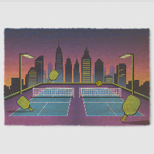 Urban Pickleball Skyline Court Welkom Mat