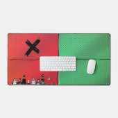 Urban Pop Art Cross Desk Mat (Clavier et souris)