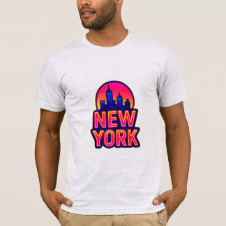 Urban Pulse: de verlichting van New York T-shirt