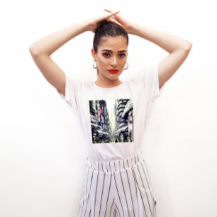 Urban Pulse: Japanse straat cyberpunk T-shirt