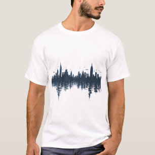 Urban Pulse T-shirt: de stad die nooit slaapt op T-shirt