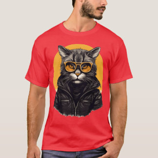 Urban Purfection Cat Spirit Cat Lovers grappig T-shirt