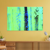 Urban Rain Canvas Afdruk (Insitu (Woonkamer))