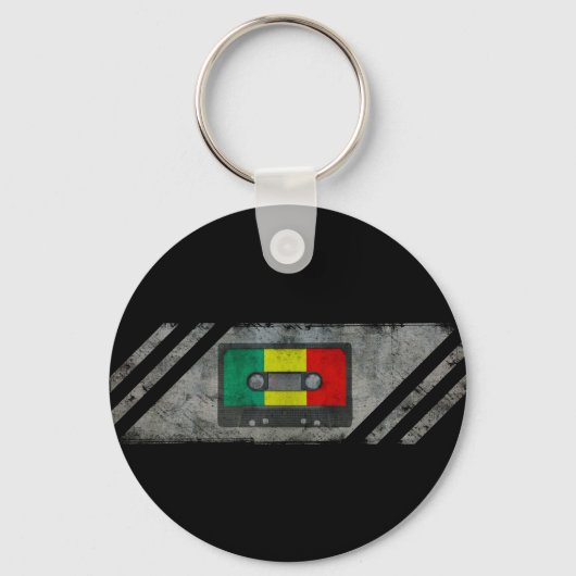 Urban reggae cassette sleutelhanger (Voorkant)