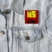 URBAN RENEWAL VIERKANTE BUTTON 5,1 CM (In situ)