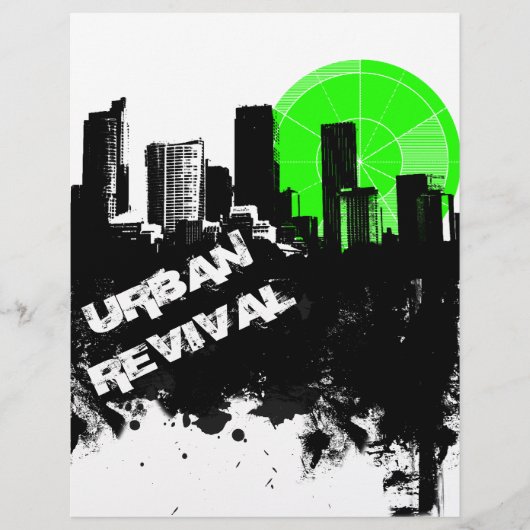 Urban Revival Flyer (Voorkant)