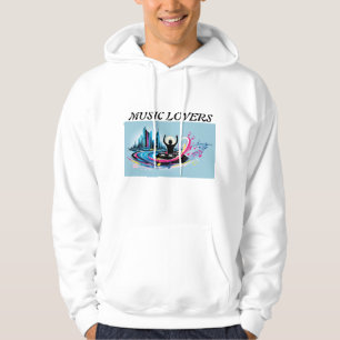 🎶 Urban Rhythm: DJ in het hart van de stad 🌆🎧 Hoodie