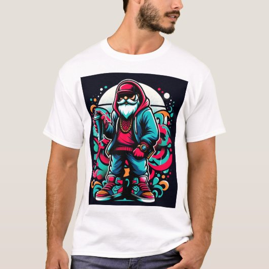 Urban Santa T-shirt (Voorkant)