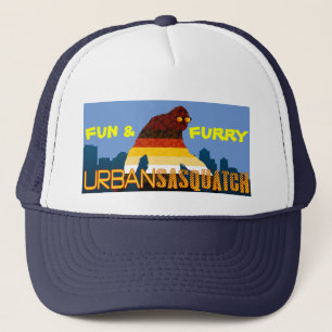 Urban Sasquatch Fun & Furry Beer Pride Trucker Pet