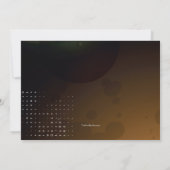 Urban Skateboarder Invitation Kaart (Achterkant)